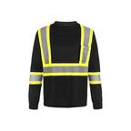 CX2 S05948, - Beacon - Long Sleeve Hi-vis T-shirt, Black