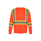 CX2 S05948, - Beacon - Long Sleeve Hi-vis T-shirt, Hi-Vis Orange