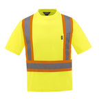 CX2 Hi-Vis S05960, - Watchman - Adult Hi-vis T-shirt, Hi-Vis Yellow