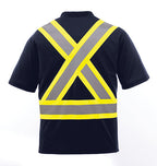 CX2 Hi-Vis S05960, - Watchman - Adult Hi-vis T-shirt, Navy