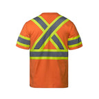 CX2 Hi-Vis S05990, - Optimum - Cotton Hi-vis T-shirt, Orange
