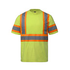 CX2 Hi-Vis S05990, - Optimum - Cotton Hi-vis T-shirt, Yellow