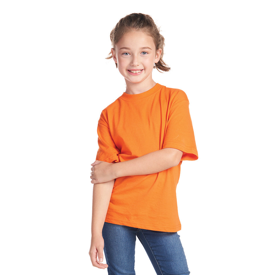 Canada Sportswear S5610Y, - Parkour - Youth Ring Spun Combed Cotton Crewneck T-shirt, Orange