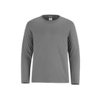 CX2 S5937Y, - Shore - Youth Performance Long Sleeve Crewneck T-shirt, Grey