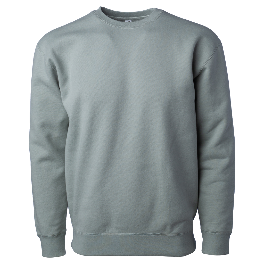 INDEPENDENT IND3000, Men's Heavyweight Crew Neck, Dusty Sage