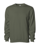 INDEPENDENT SS3000, Midweight Crewneck Sweatshirt, Army