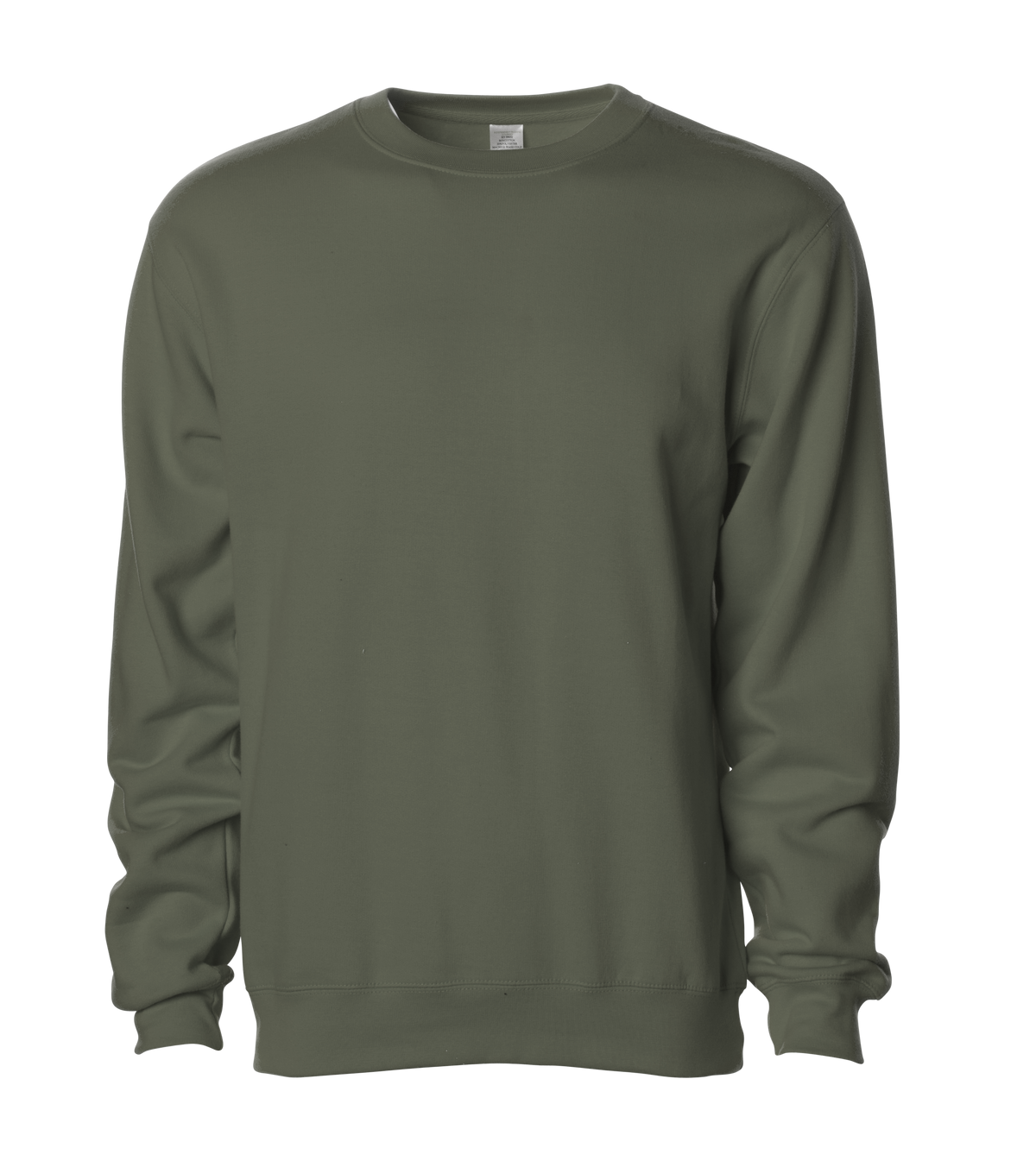 INDEPENDENT SS3000, Midweight Crewneck Sweatshirt, Army