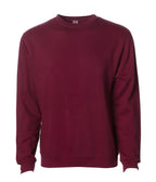 INDEPENDENT SS3000-P2, Ss3000 - Midweight Crewneck Sweatshirts (royal, Royal Heather, Sandstone, White), Maroon