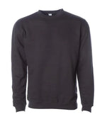 INDEPENDENT SS3000, Midweight Crewneck Sweatshirt, Black