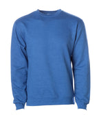 INDEPENDENT SS3000-P2, Ss3000 - Midweight Crewneck Sweatshirts (royal, Royal Heather, Sandstone, White), Royal Heather