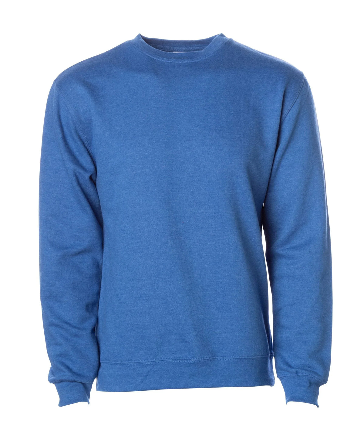 INDEPENDENT SS3000-P1, Ss3000 - Midweight Crewneck Sweatshirts (lavender, Light Pink, Maroon, Mint, Red), Royal Heather