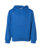 INDEPENDENT SS4001Y-P1, Ss4001y - Youth Midweight Pullover Hooded Sweatshirt (colors A-m), Royal Heather
