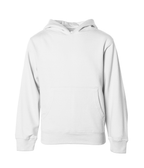 INDEPENDENT SS4001Y-P2, Ss4001y - Youth Midweight Pullover Hooded Sweatshirt (red, Royal Heather, White), White