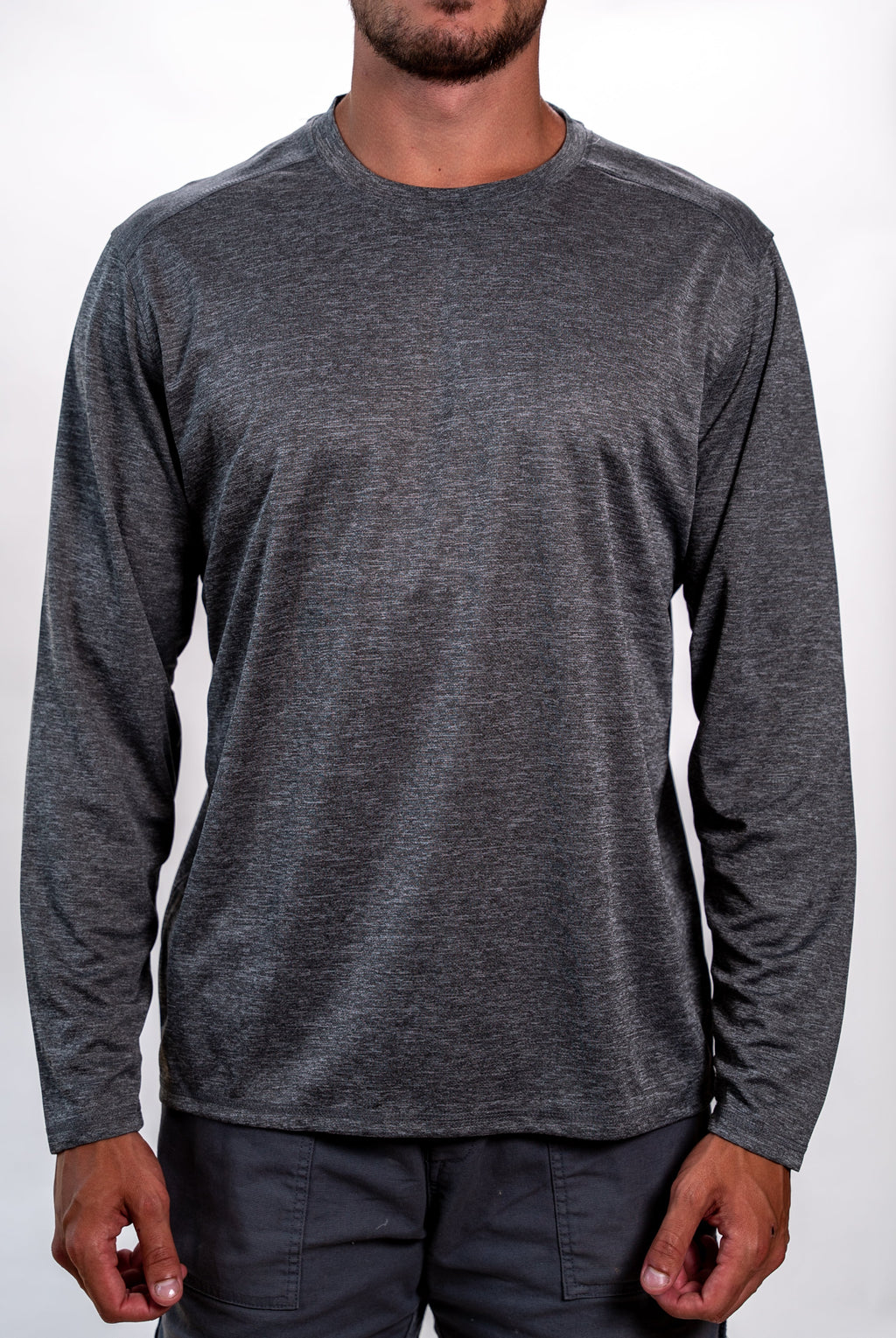 SEVEN TIDES STLSTT07, Long Sleeve, Grey Heather