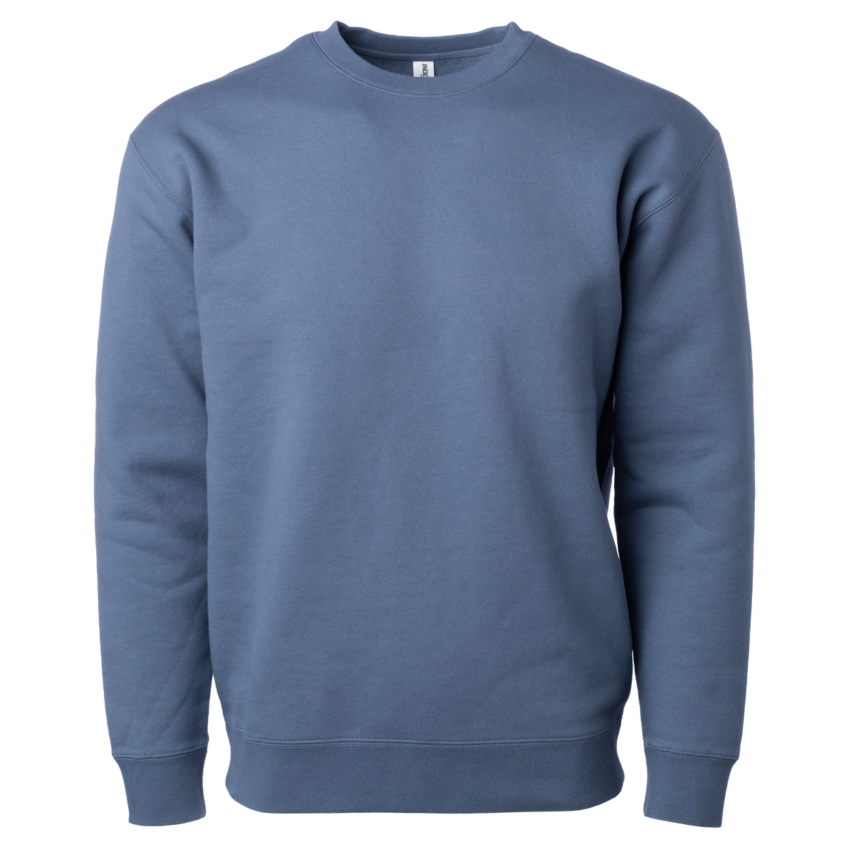 INDEPENDENT IND3000-P1, Ind3000 - Men's Heavyweight Crew Neck (colors A-d), Storm Blue