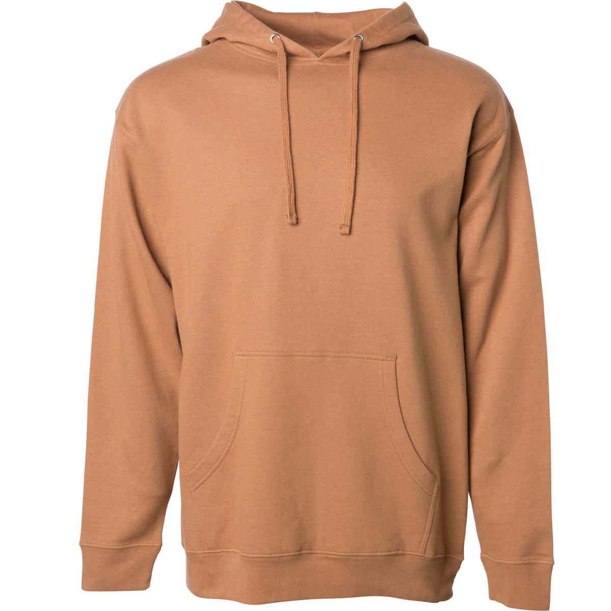 INDEPENDENT SS4500, Midweight Hooded Pullover Sweatshirt (promo), Saddle