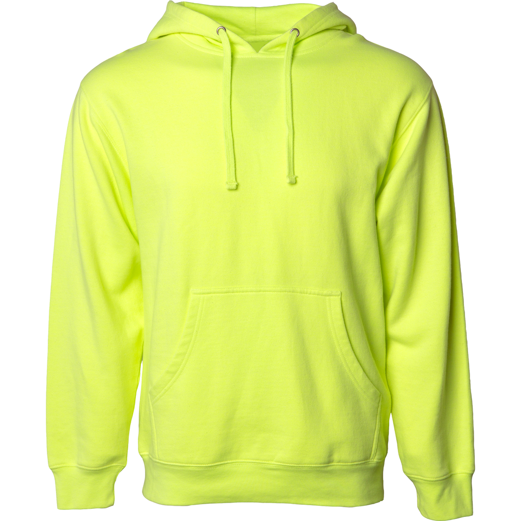 INDEPENDENT SS4500, Midweight Hooded Pullover Sweatshirt (promo), Safety Yellow