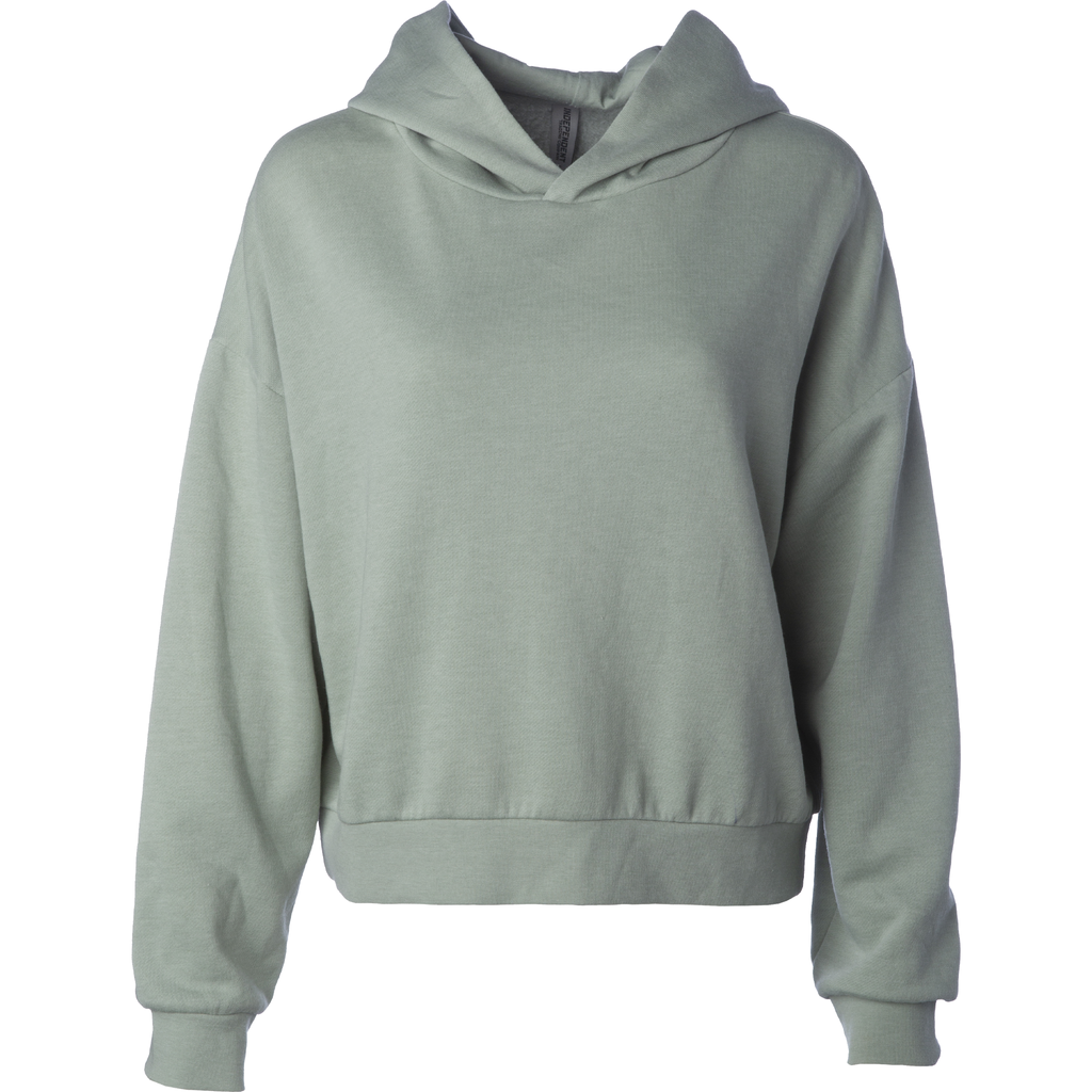 INDEPENDENT PRM2600C, Women's California Wave Wash Sunday Hoodie, Sage