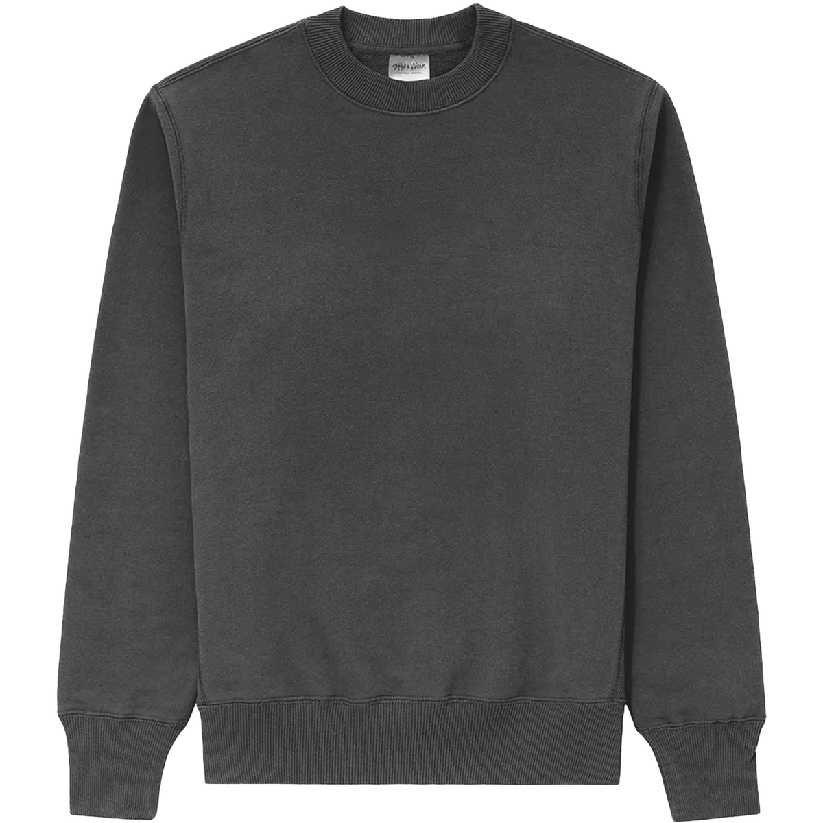 SHAKA WEAR Garment Dye Fleece Crewneck, Fleece, Shadow