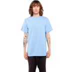 SHAKA WEAR Active Short Sleeve, - 6.0 Oz, Sky Blue