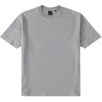 AXISM 7010-P3, 7010 - Dri Ease Oversized Tee (white), Smoke Grey
