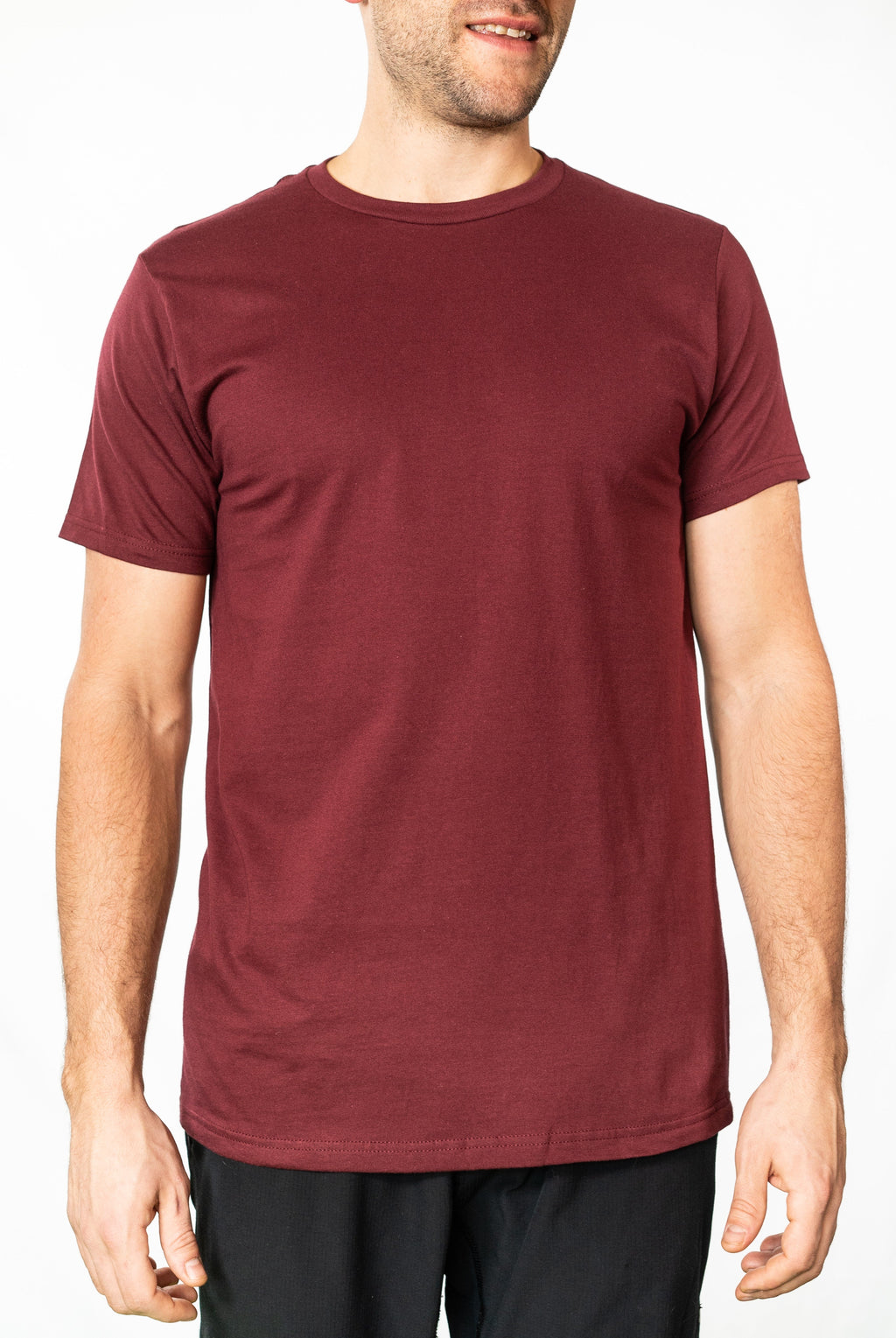 OPTIMA 47151-P1, 47151 - Men's Premium Tee (colors A-c), Burgundy