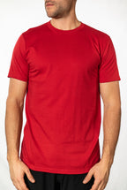 OPTIMA 47151-P1, 47151 - Men's Premium Tee (colors A-c), Mountain Red