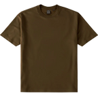AXISM 7010-P3, 7010 - Dri Ease Oversized Tee (white), Tobacco