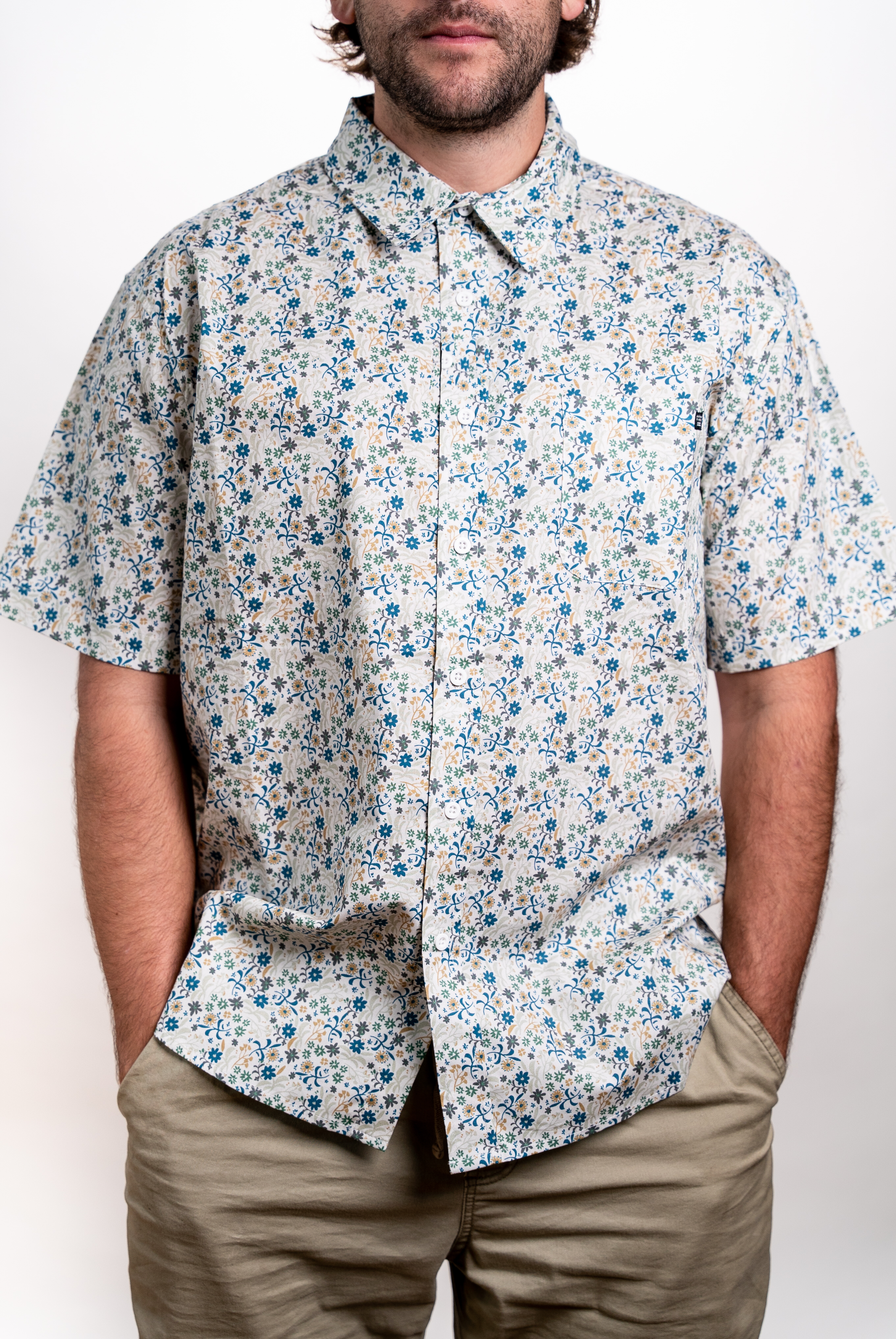 Natural Mini Floral Print