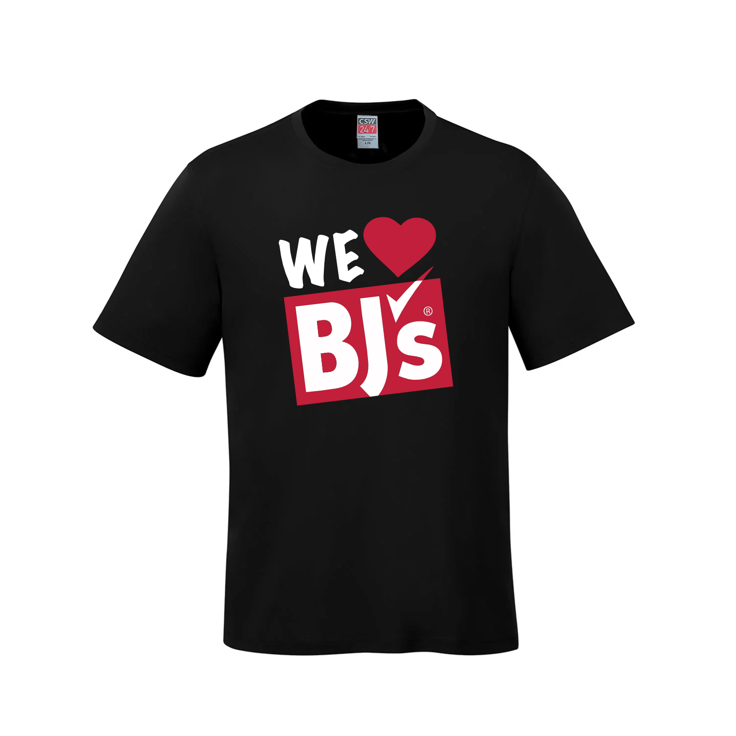 The Ultimate Fan Statement: "We ❤️ BJ's" Royal Blue Tee