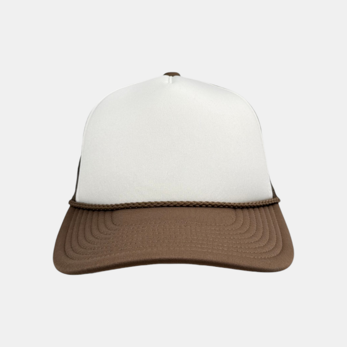BLNKSMADE C5201-FT | The Foam Trucker Cap, Caps, Brown White