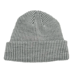BEANIIEZ Fisherman, Beanies, White Grey