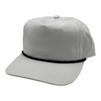 NISSI CAPS GNV-228GF, Golf Cap, White With Black String