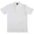AXISM 7018, Dri Ease Polo Shirt, White