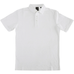 AXISM 7018, Dri Ease Polo Shirt, White