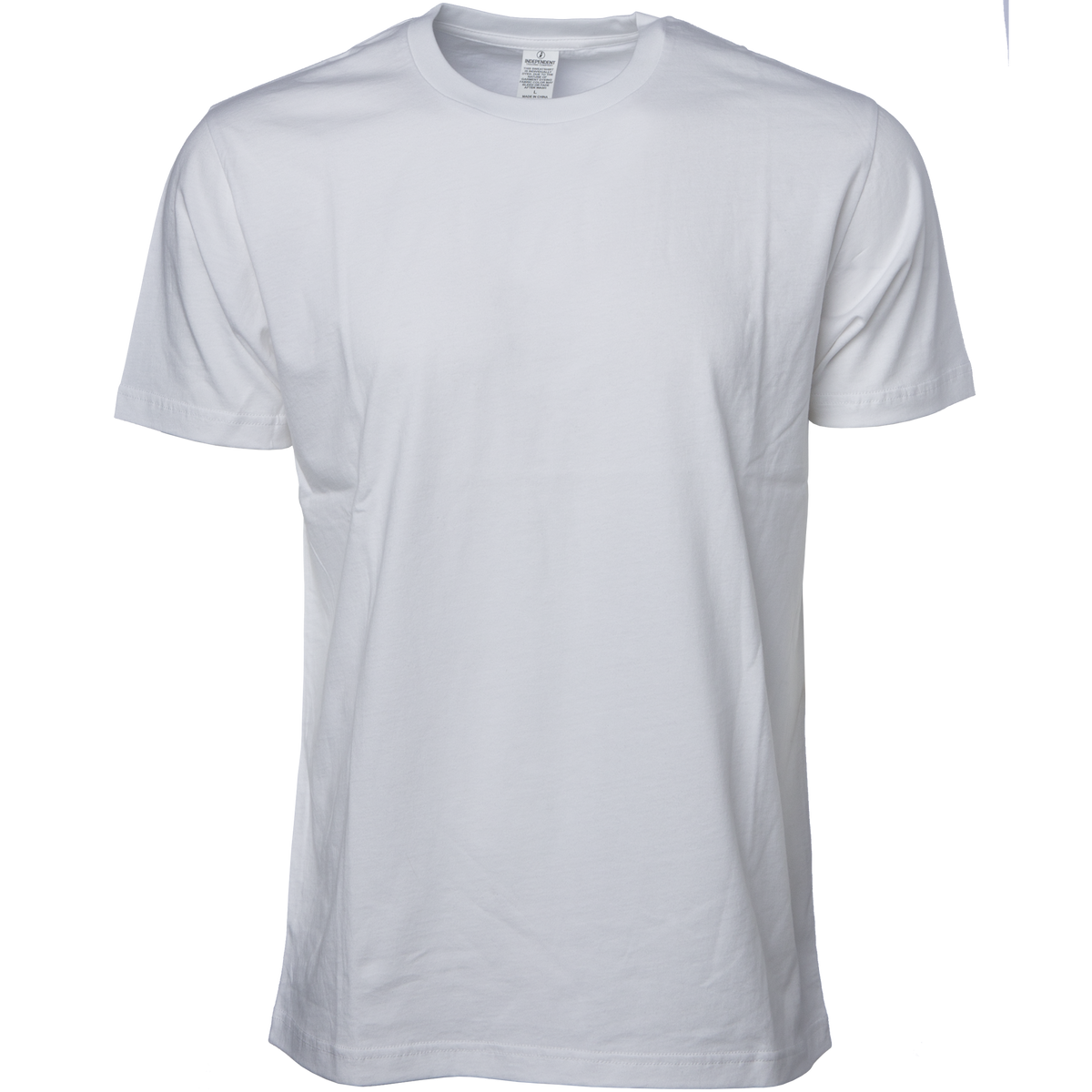 INDEPENDENT PRM180PT-P2, Prm180pt - Premium 180gsm Pigment Dye T-shirt (pigment Slate Blue, White), White
