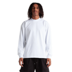 SHAKA WEAR Garment Dye Longsleeve Designer Tee, - 9.0 Oz, Black