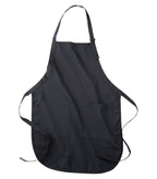 ATC Everyday Collection A100, Full Length Apron With Soil Release, Classic Navy