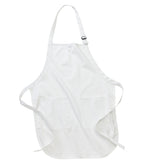 ATC Everyday Collection A100, Full Length Apron With Soil Release, White