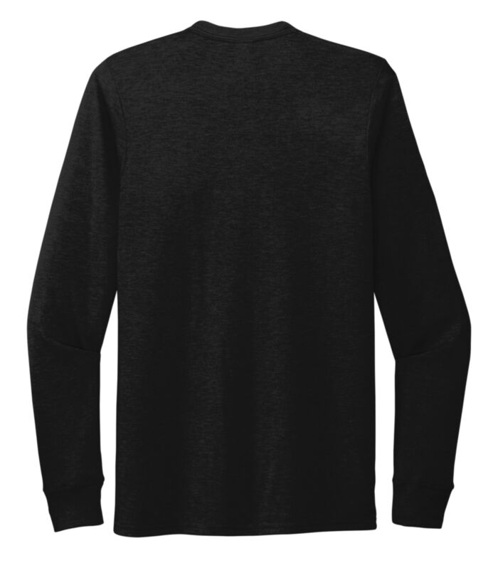 Allmade AL6004CA, Unisex Tri-blend Long Sleeve T, Space Black
