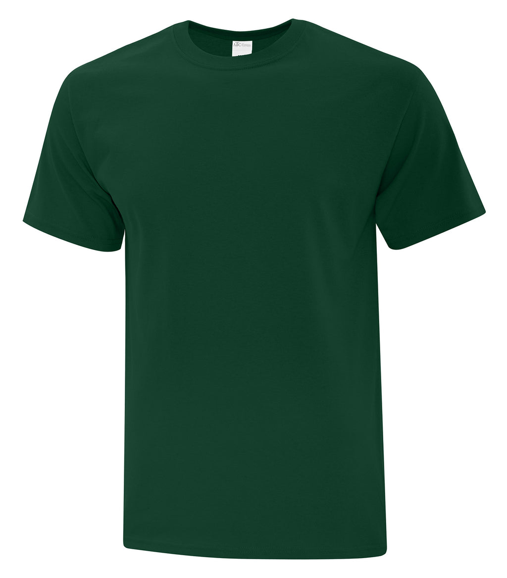 ATC Everyday Collection ATC1000, Cotton Tee, Team Forest Green