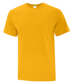 ATC Everyday Collection ATC1000, Cotton Tee, Team Gold