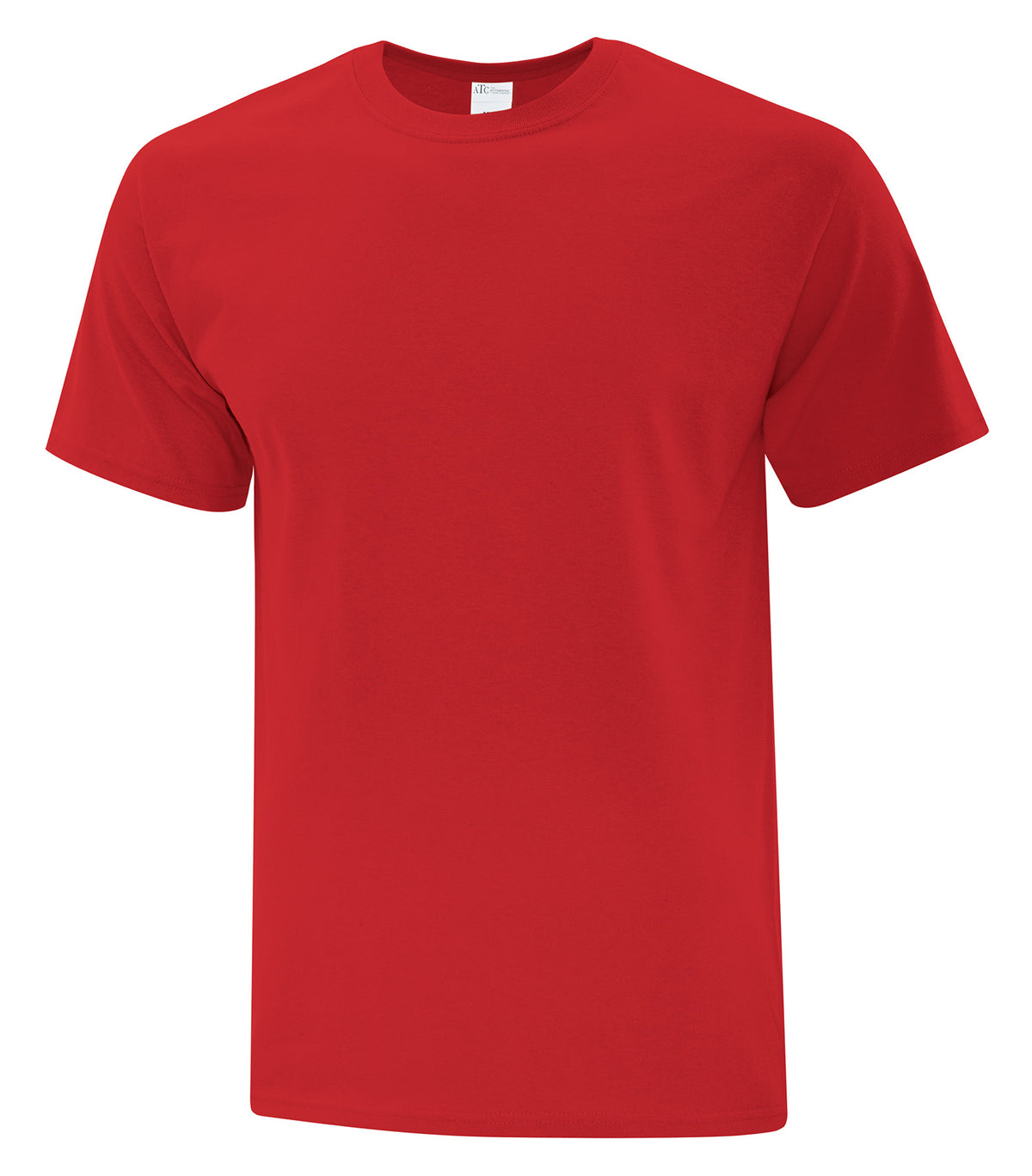 ATC Everyday Collection ATC1000, Cotton Tee, Team Red