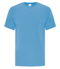 ATC Everyday Collection ATC1000, Cotton Tee, Aquatic Blue