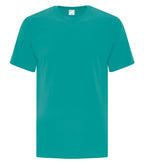 ATC Everyday Collection ATC1000, Cotton Tee, Bright Aqua