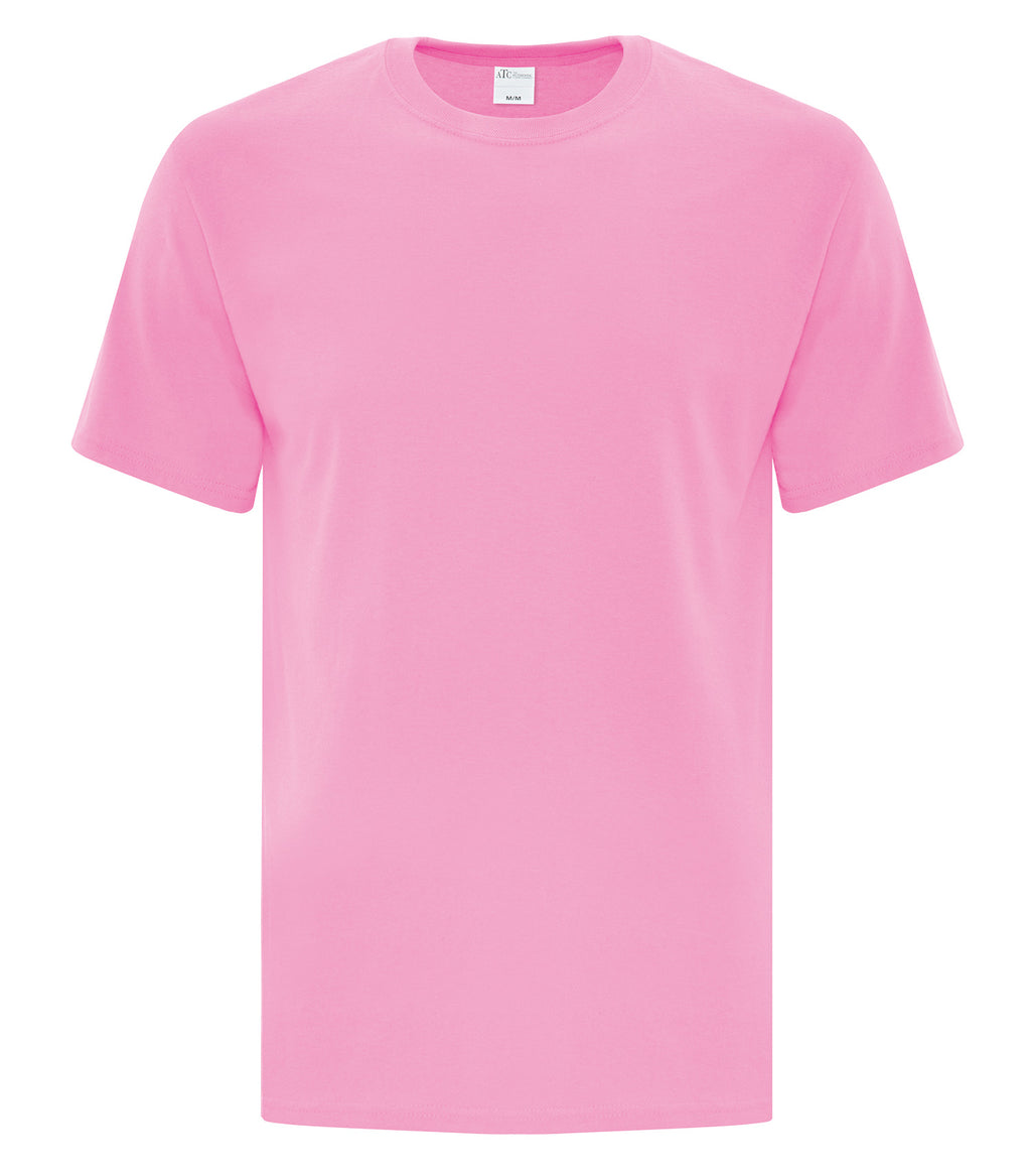 ATC Everyday Collection ATC1000, Cotton Tee, Candy Pink