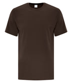 ATC Everyday Collection ATC1000, Cotton Tee, Dark Chocolate Brown