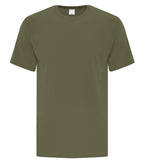 ATC Everyday Collection ATC1000, Cotton Tee, Military Green