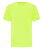 ATC Everyday Collection ATC1000, Cotton Tee, Neon Yellow**