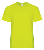 ATC Everyday Collection ATC1000, Cotton Tee, Safety Green**